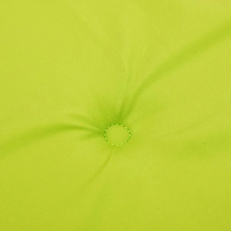Sodo kėdės pagalvėlės, 6vnt., žalios, 120x50x3cm, audinys
