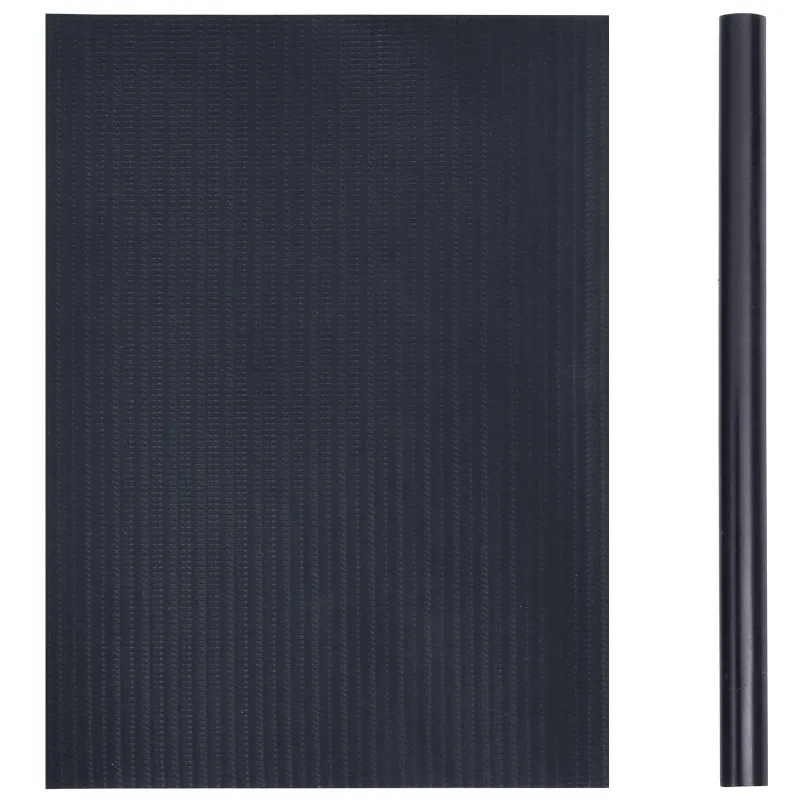 Sodo privatumo ekranai 2 pcs Tamsiai pilka 35 x 0,19 m PVC
