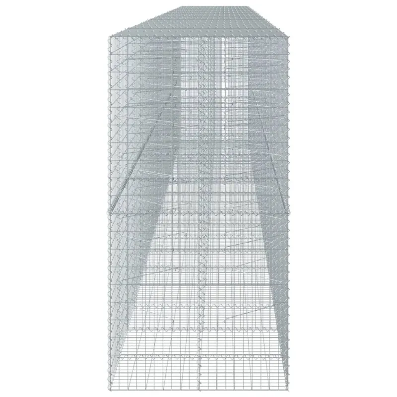 Gabiono krepšys su dangčiu, 950x100x200cm, galvanizuota geležis