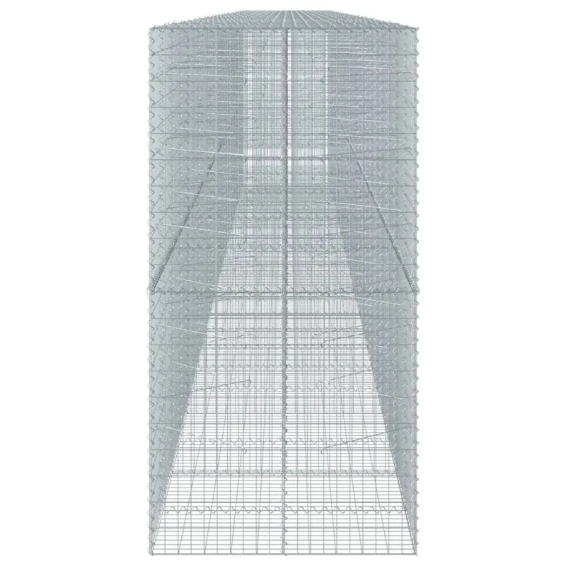 Gabiono krepšys su dangčiu, 1200x100x200cm, geležis