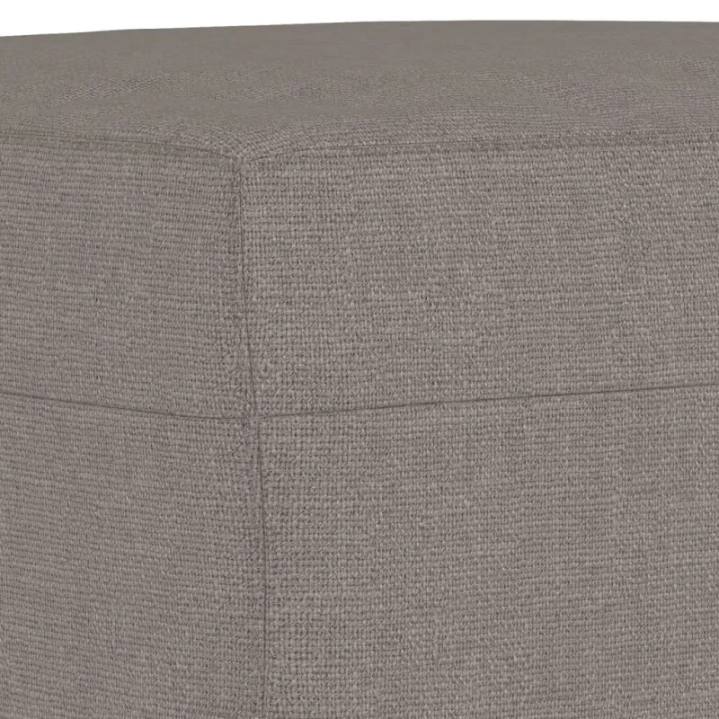 Sofos komplektas su pagalvėmis, 4 dalių, taupe, audinys