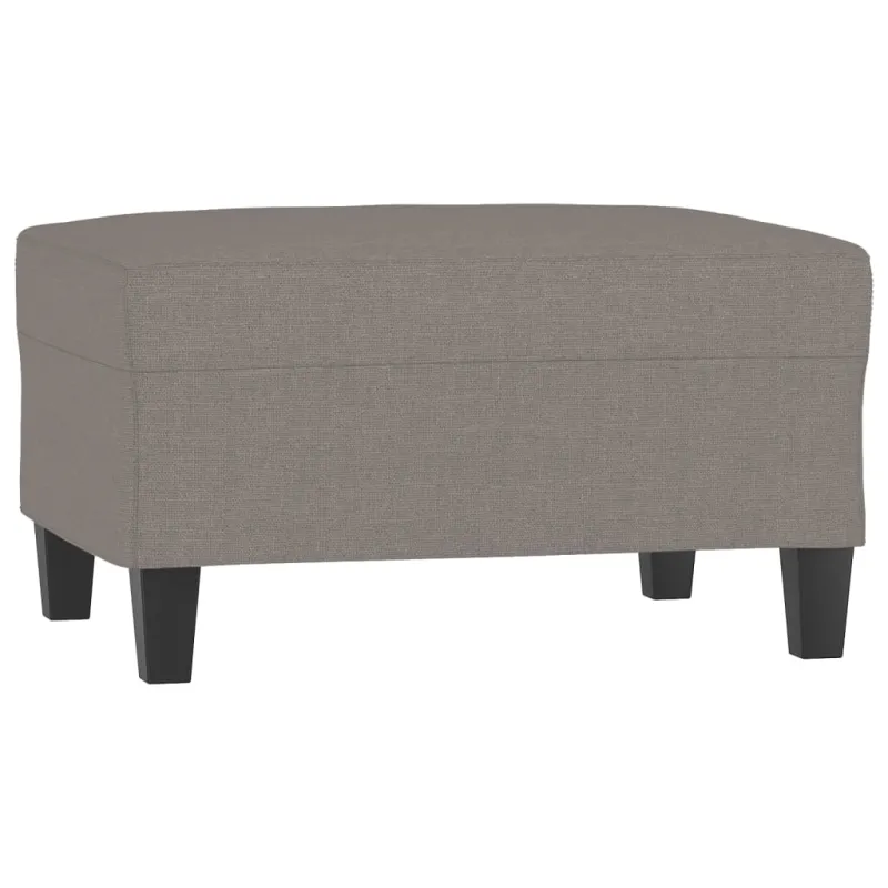 Sofos komplektas su pagalvėmis, 4 dalių, taupe, audinys