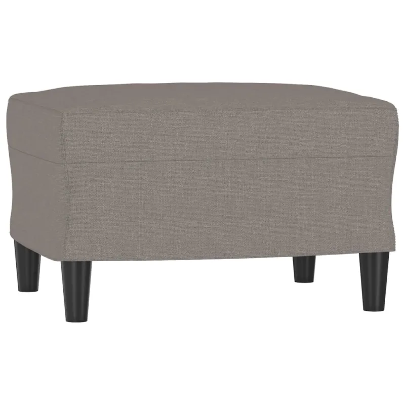 Sofos komplektas su pagalvėmis, 4 dalių, taupe, audinys
