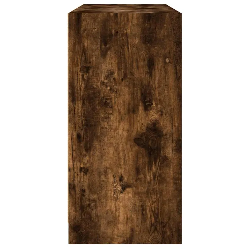 Šoninė spintelė, dūminio ąžuolo, 102x37x75,5cm, mediena