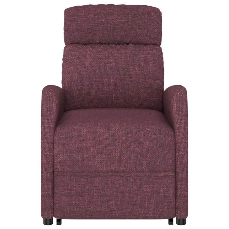 Atsistojantis krėslas, violetinės spalvos, audinys