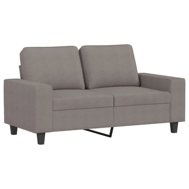 Sofos komplektas, 4 dalių, taupe spalvos, audinys