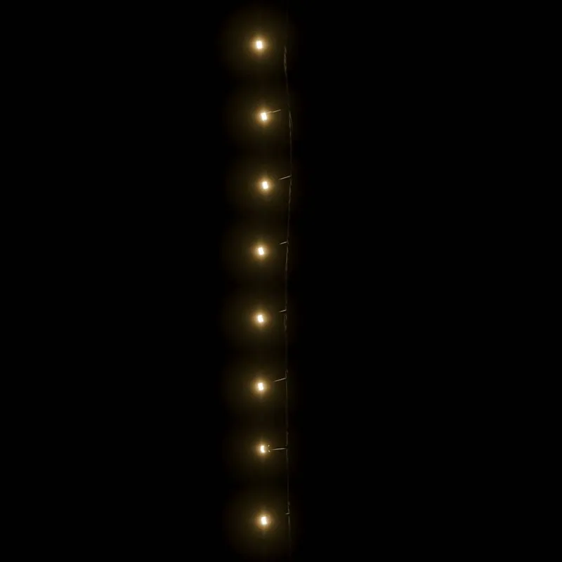 300 LED lempučių girlianda, šiltos baltos spalvos, 30m, PVC