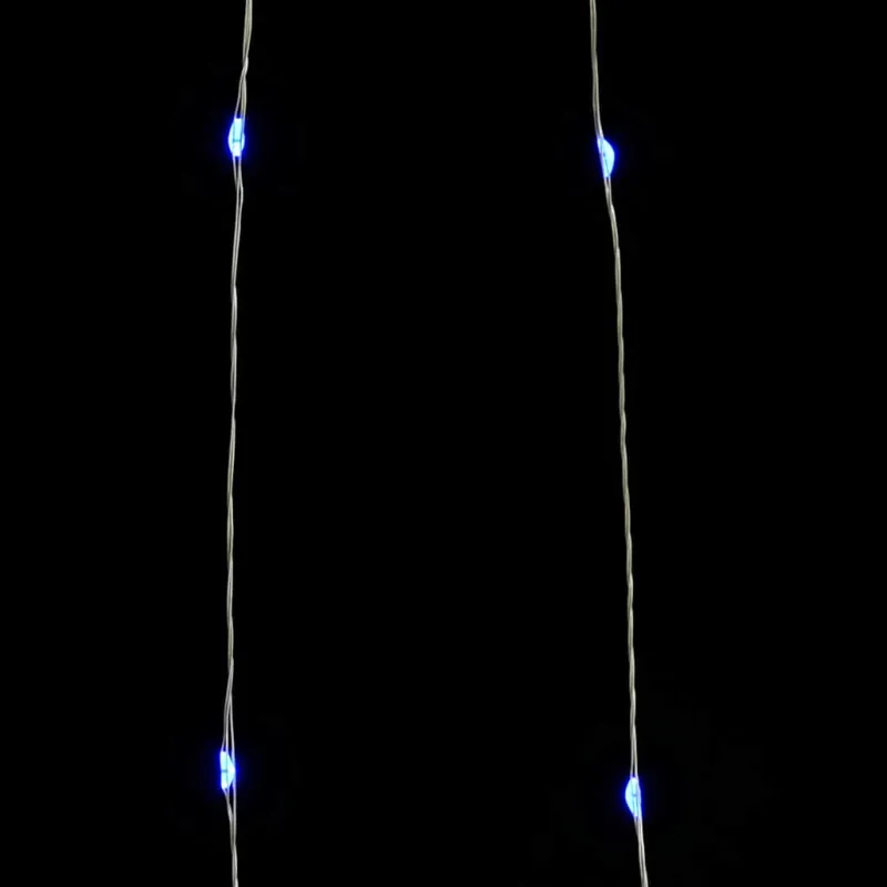 150 LED lempučių girlianda, šaltos baltos spalvos, 15m