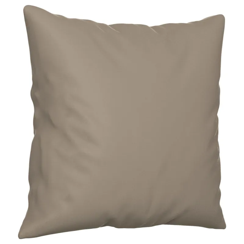Sofos komplektas su pagalvėmis, 3 dalių, taupe, audinys