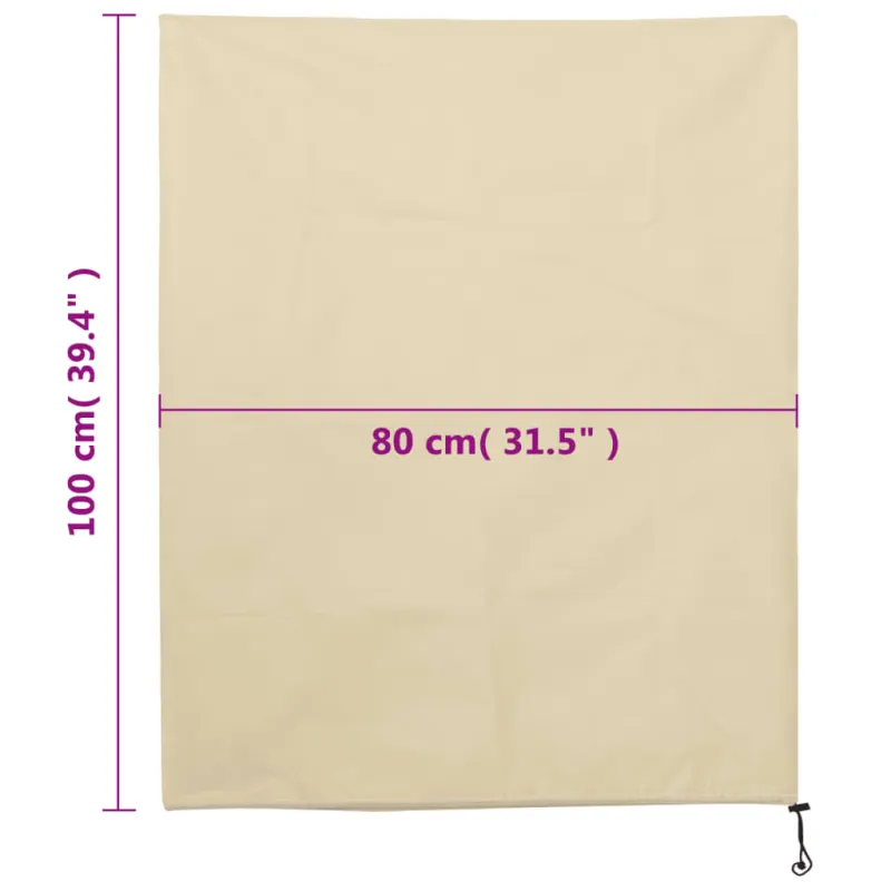 Uždangalai augalams su virvutėmis, 8vnt., 0,8x1m, 70g/m²