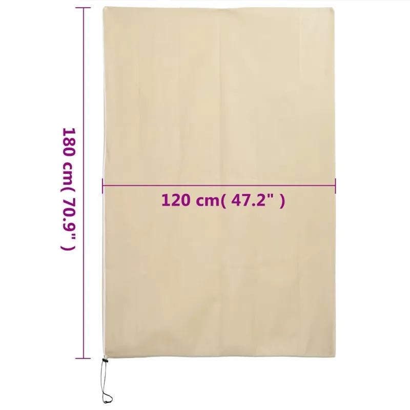 Uždangalai augalams su užtrauktukais, 4 vnt., 1,2x1,8 m, 70g/m²
