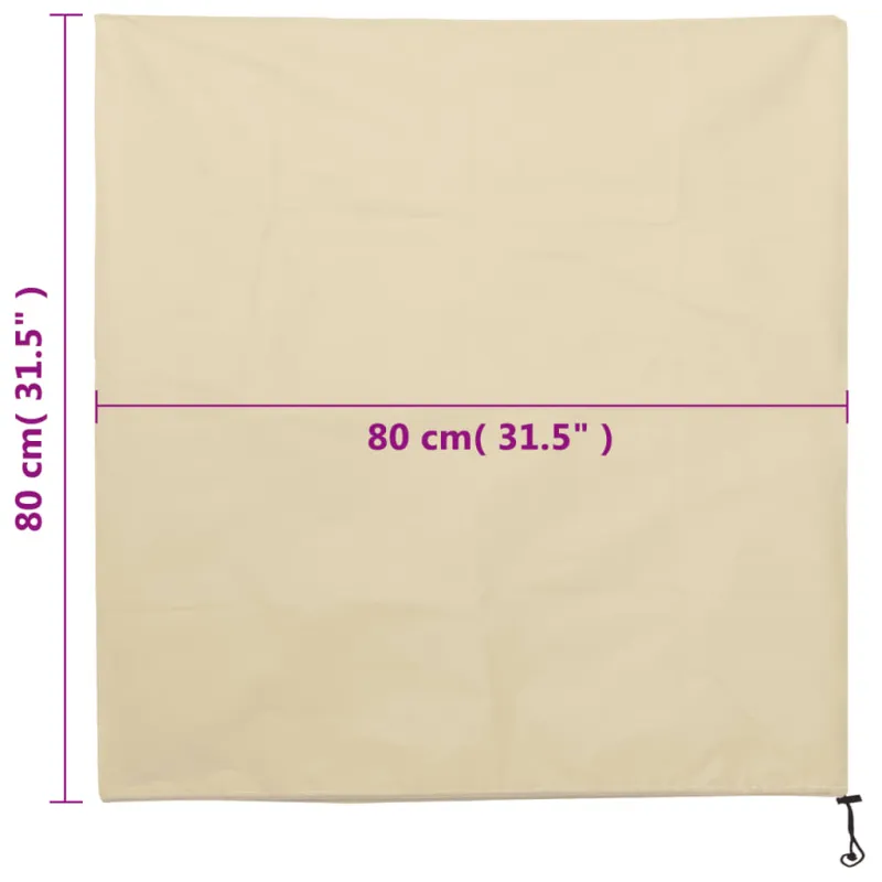 Uždangalai augalams su virvutėmis, 12vnt., 0,8x0,8m, 70g/m²