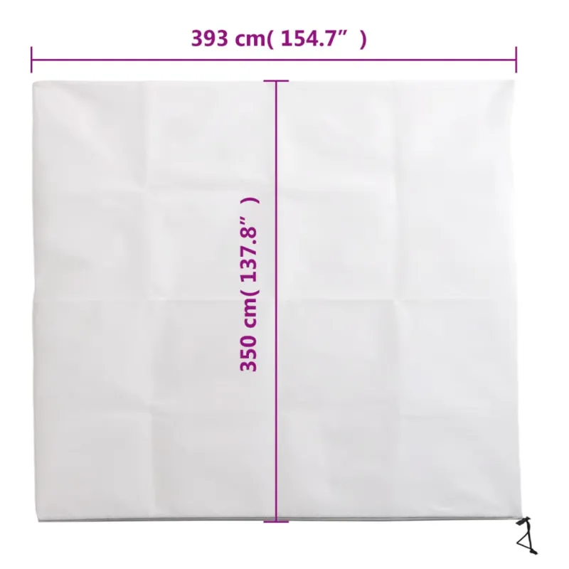 Uždangalai augalams su užtrauktukais, 10vnt., 3,93x3,5m, 70g/m²