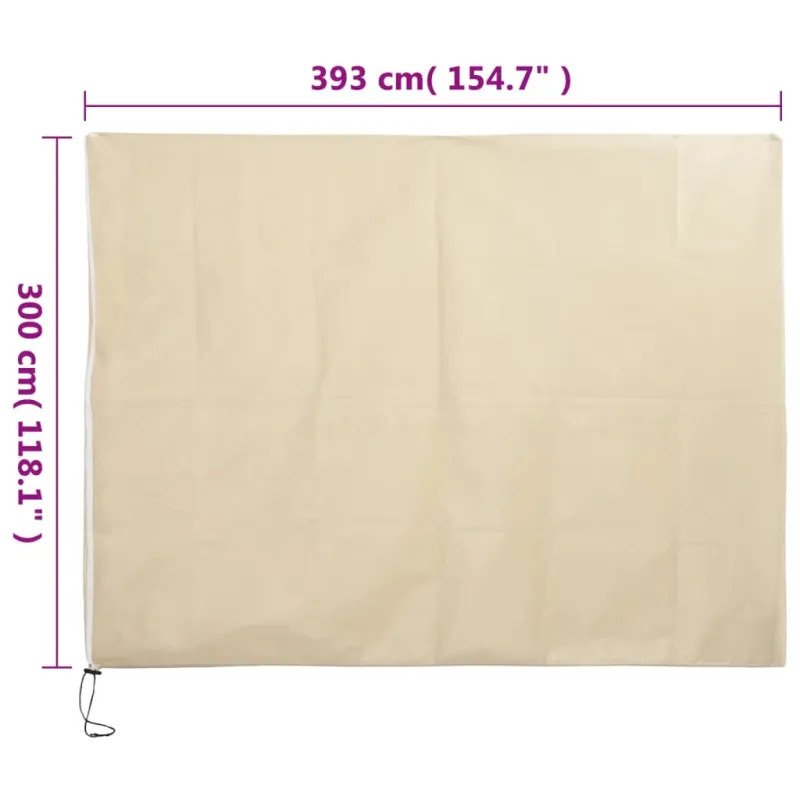 Uždangalai augalams su užtrauktukais, 10vnt., 3,93x3 m, 70g/m²