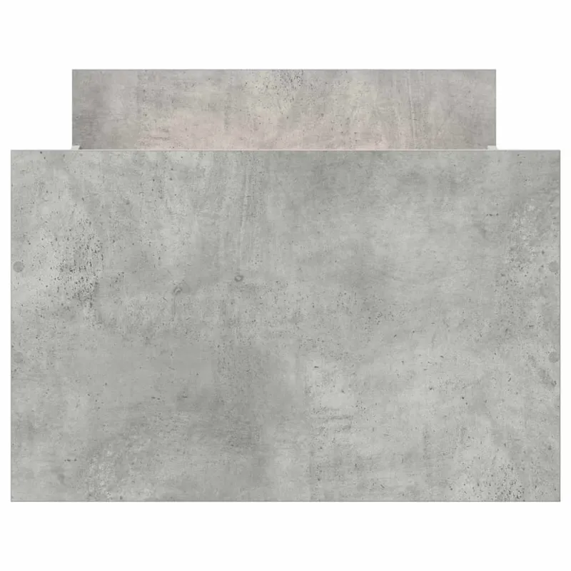 Lovos rėmas su galvūgaliu ir kojūgaliu, betono, 75x190cm