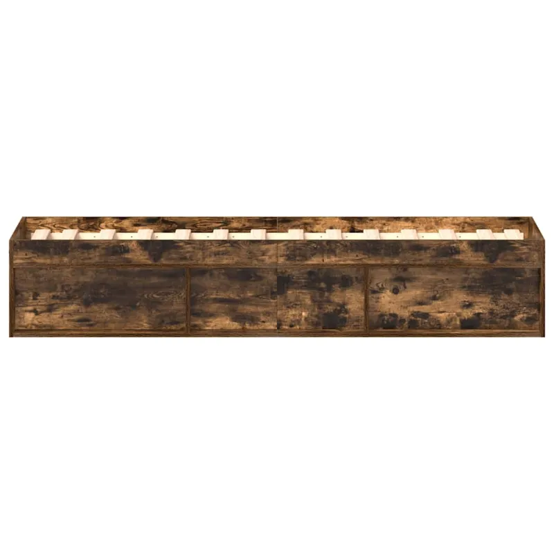 Lovos rėmas, dūminio ąžuolo spalvos, 75x190cm, mažas vienvietis