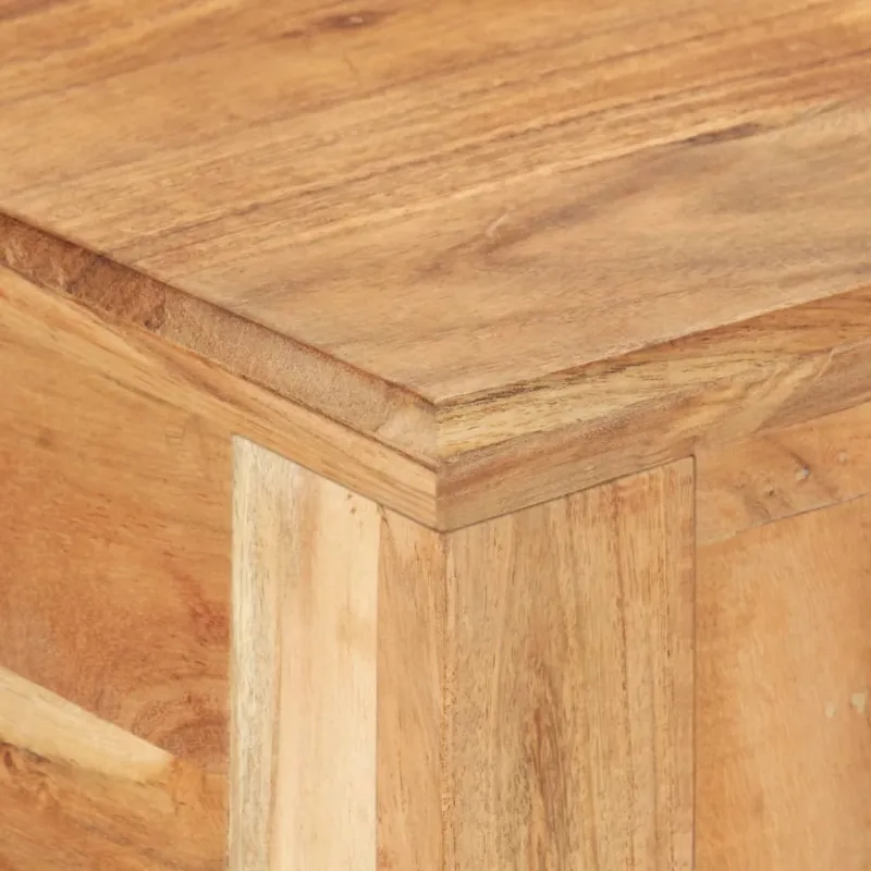 Rašomasis stalas, 110x50x75cm, perdirbtos medienos masyvas