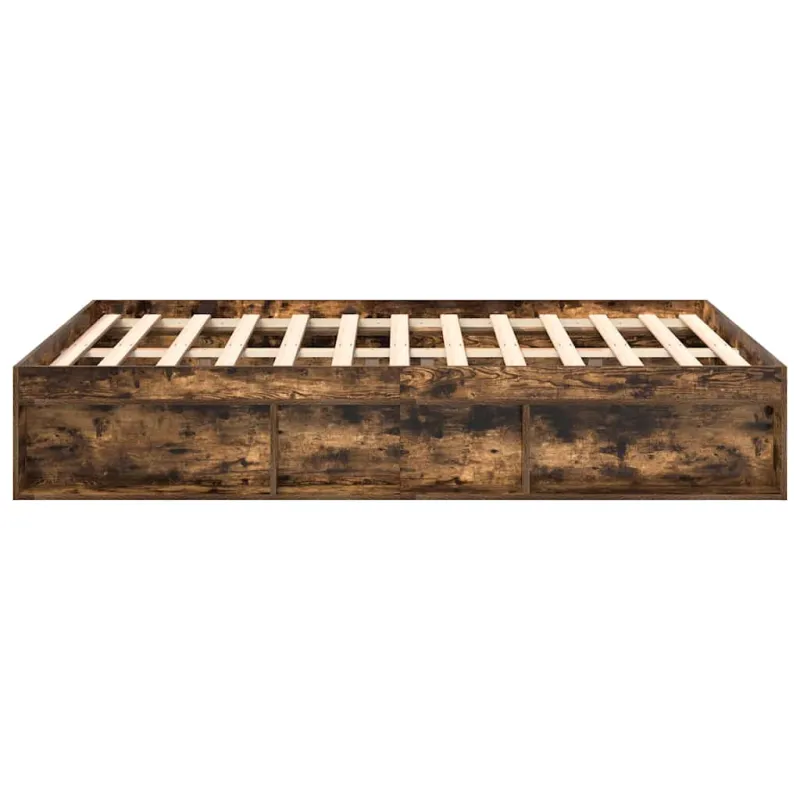 Lovos rėmas, dūminio ąžuolo spalvos, 135x190cm, dvivietis
