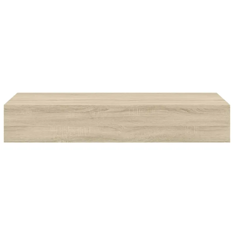 Lentynos su stalčiais, 2vnt., ąžuolo, 60x23,5x10cm, MDF