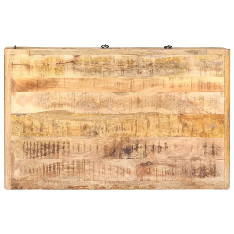 Kavos staliukas, 90x60x29cm, neapdorota mango mediena