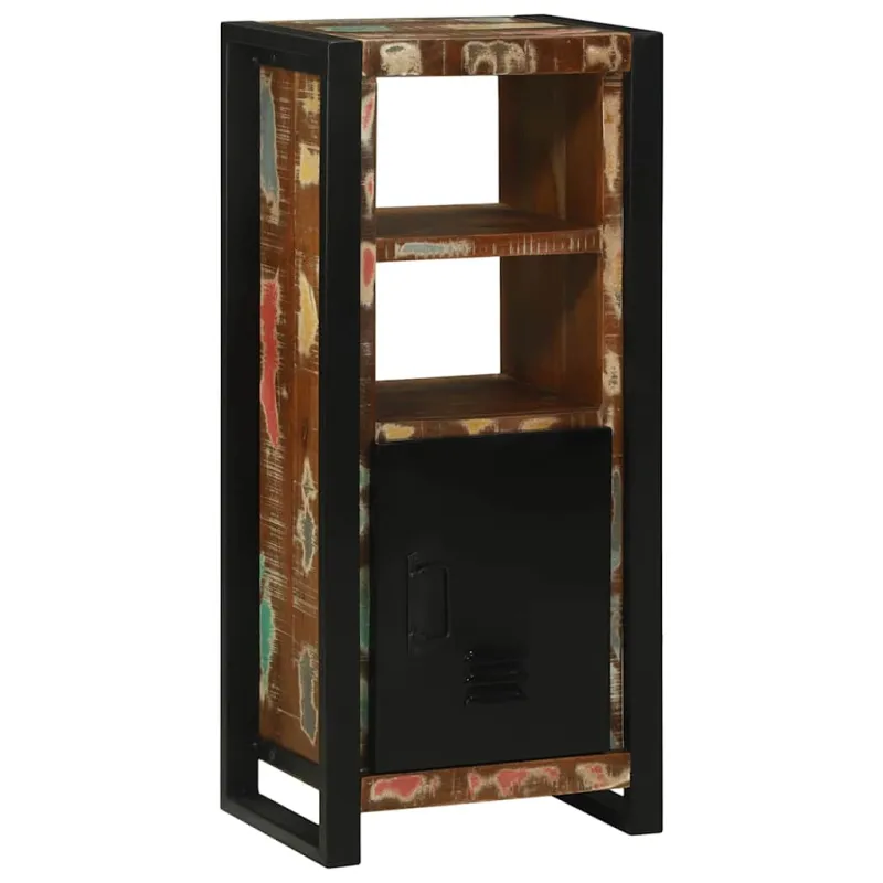 Vonios baldų rinkinys su stalčių 4 pcs Kietas atkurtas medis