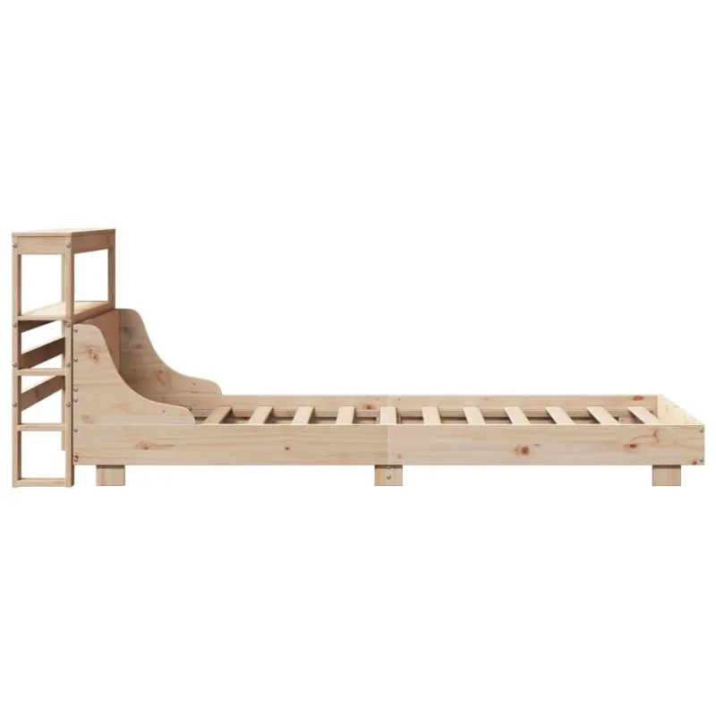 Lovos rėmas be čiužinio, 90x190cm, pušies medienos masyvas