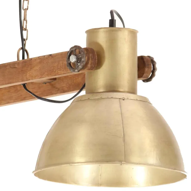 Pakabinamas šviestuvas, žalvario, 109cm, 25W, E27