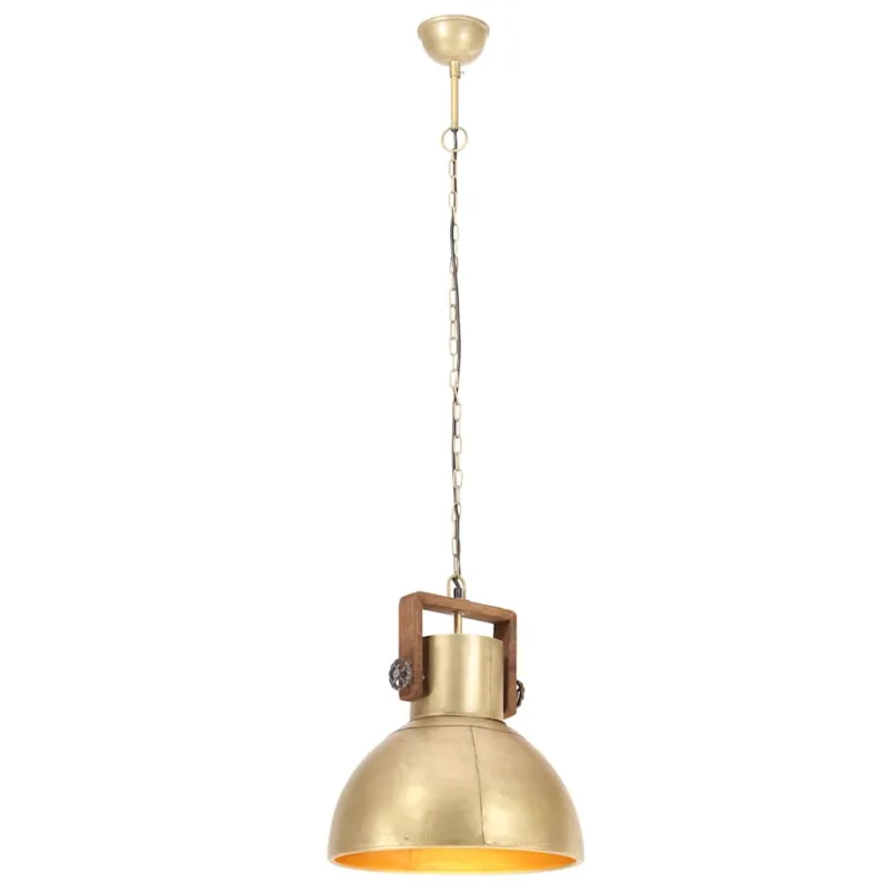 Pakabinamas šviestuvas, žalvario, 40cm, 25W, apskritas, E27