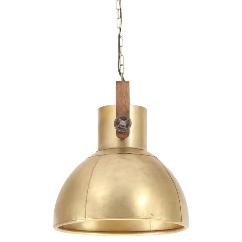 Pakabinamas šviestuvas, žalvario, 40cm, 25W, apskritas, E27