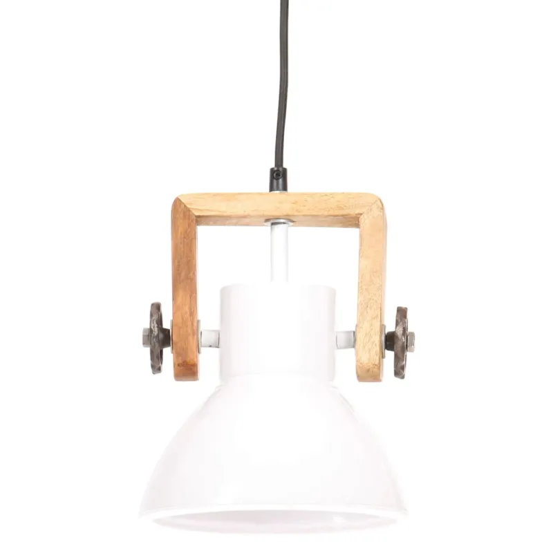 Pakabinamas šviestuvas, baltas, 19cm, 25W, apskritas, E27