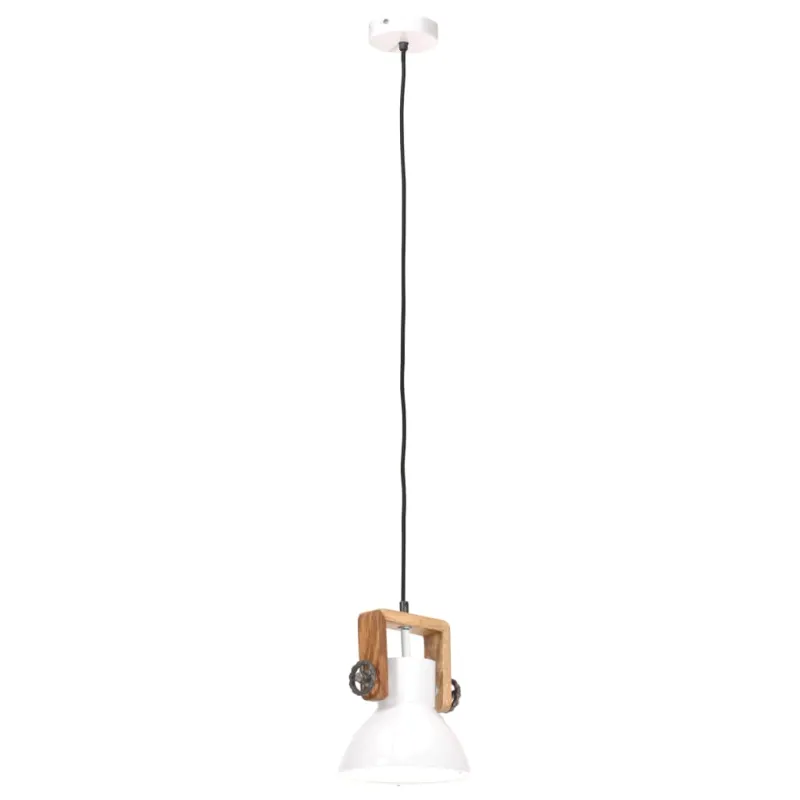 Pakabinamas šviestuvas, baltas, 19cm, 25W, apskritas, E27