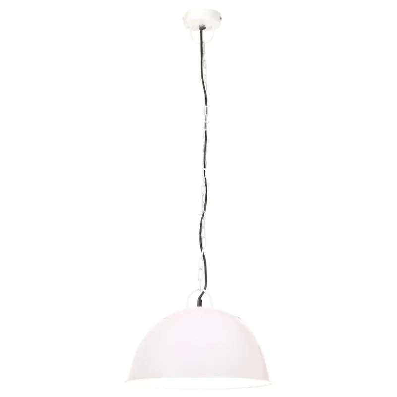 Pakabinamas šviestuvas, baltas, 41cm, 25W, apskritas, E27