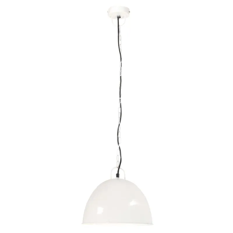Pakabinamas šviestuvas, baltas, 31cm, 25W, apskritas, E27