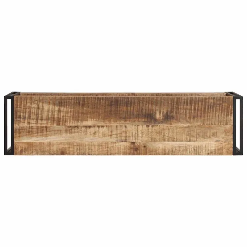 TV spintelė, 120x30x40cm, neapdorotos mango medienos masyvas
