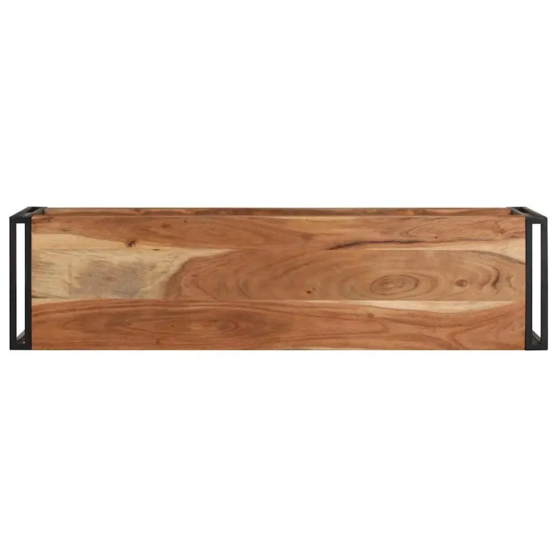 Televizoriaus spintelė, 120x30x40cm, akacijos medienos masyvas