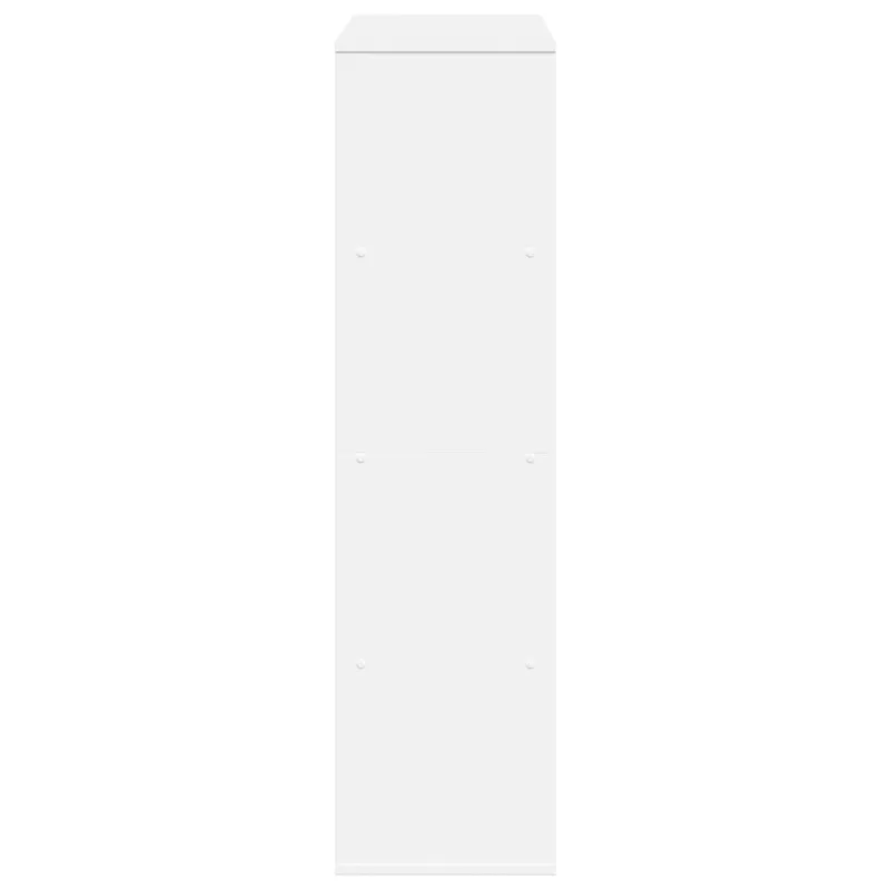 Knygų spinta, baltos spalvos, 100x33x125,5cm, apdirbta mediena