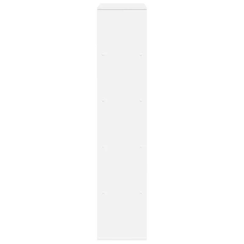 Knygų spinta, baltos spalvos, 100x33x156,5cm, apdirbta mediena