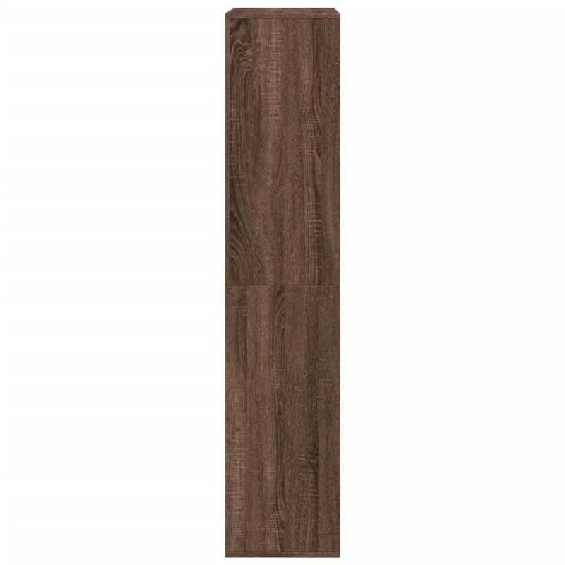 Knygų spinta, ruda ąžuolo, 100x33x155,5cm, apdirbta mediena