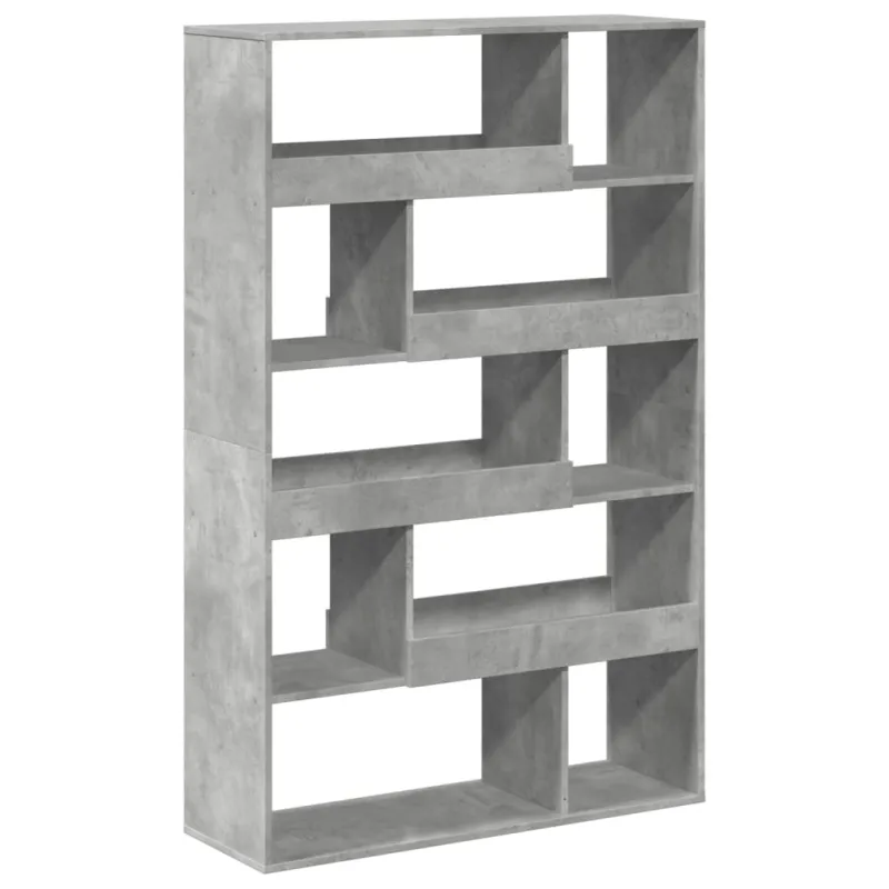 Kambario pertvara, betono pilka, 100x33x156,5cm, mediena