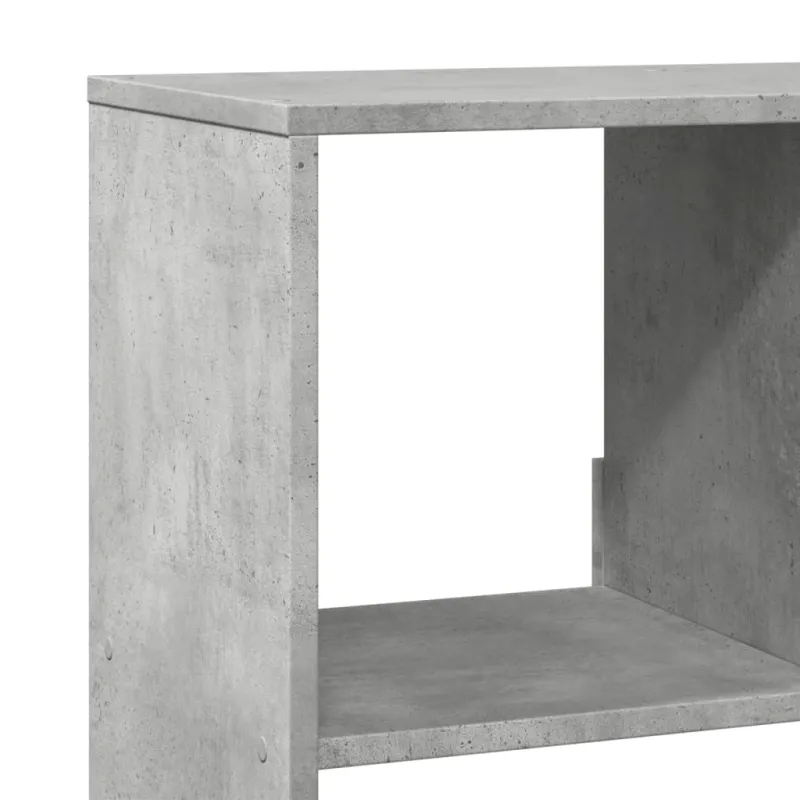 Kambario pertvara, betono pilka, 100x33x156,5cm, mediena