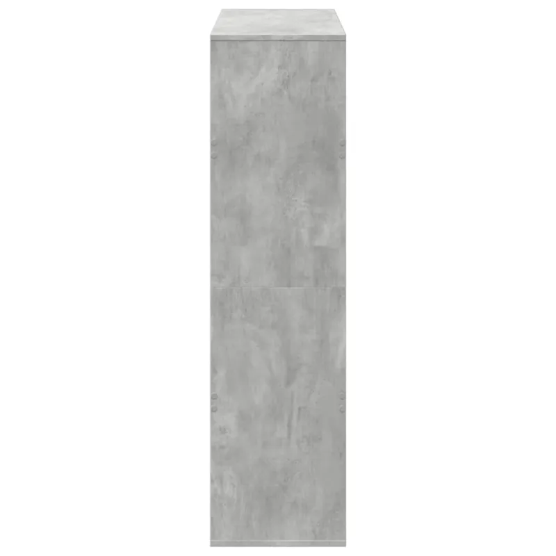 Kambario pertvara, betono pilka, 100x33x125,5cm, mediena