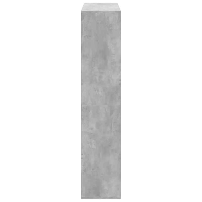 Kambario pertvara, betono pilka, 100x33x156,5cm, mediena