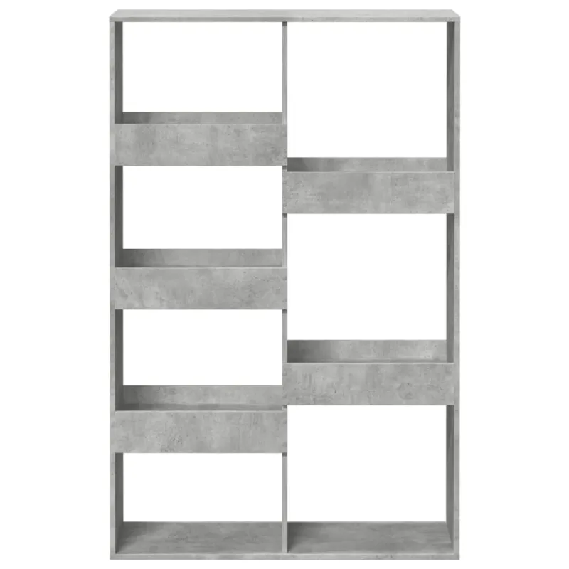 Kambario pertvara, betono pilka, 100x33x155,5cm, mediena