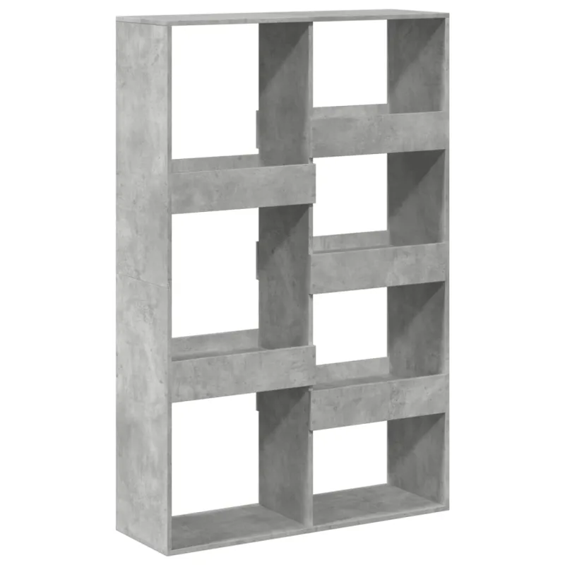 Kambario pertvara, betono pilka, 100x33x155,5cm, mediena