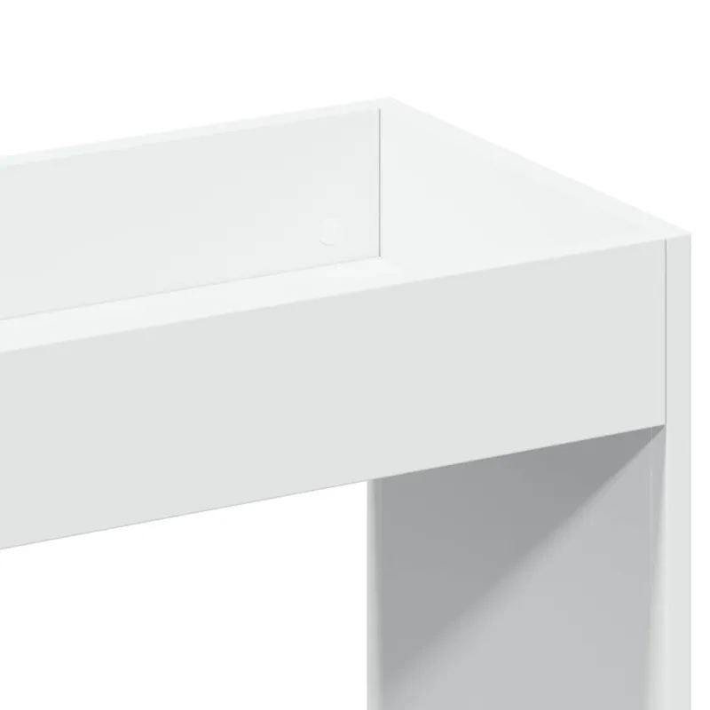 Komoda, baltos spalvos, 92x33x140cm, apdirbta mediena