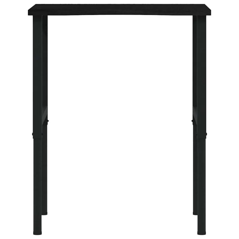 Darbastalis, tamsiai rudas, 80x60x(71,5-98)cm, ąžuolo masyvas