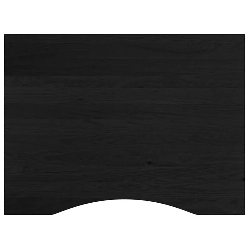 Darbastalis, tamsiai rudas, 80x60x(71,5-98)cm, ąžuolo masyvas