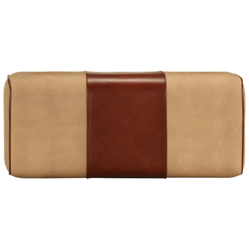 Gimnastikos arklys, rudas, 58cm, tikra oda ir mango masyvas