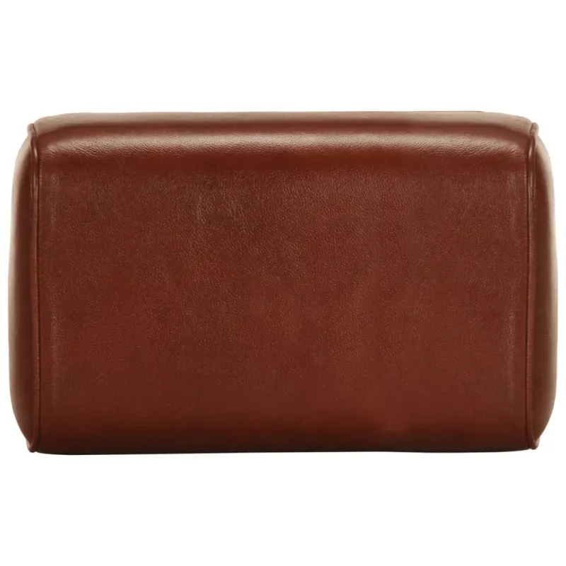 Gimnastikos arklys, rudas, 38cm, tikra oda ir mango masyvas