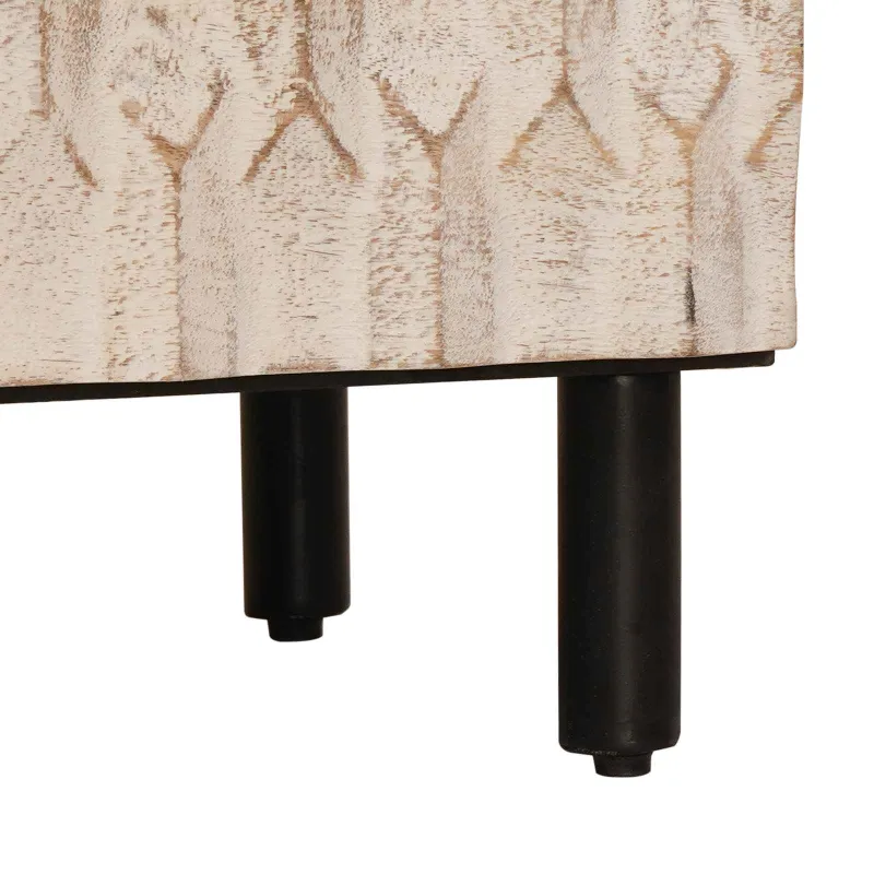 Kabalas 2 pcs Baltos skalbimo apdaila 60 x 33 x 75 cm